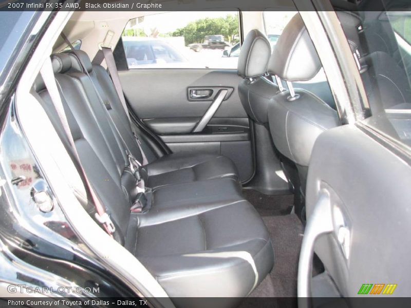 Black Obsidian / Graphite 2007 Infiniti FX 35 AWD
