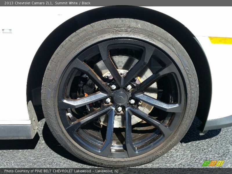 Summit White / Black 2013 Chevrolet Camaro ZL1