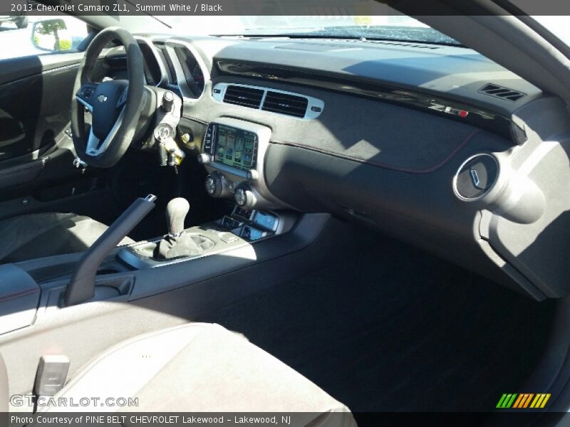 Summit White / Black 2013 Chevrolet Camaro ZL1