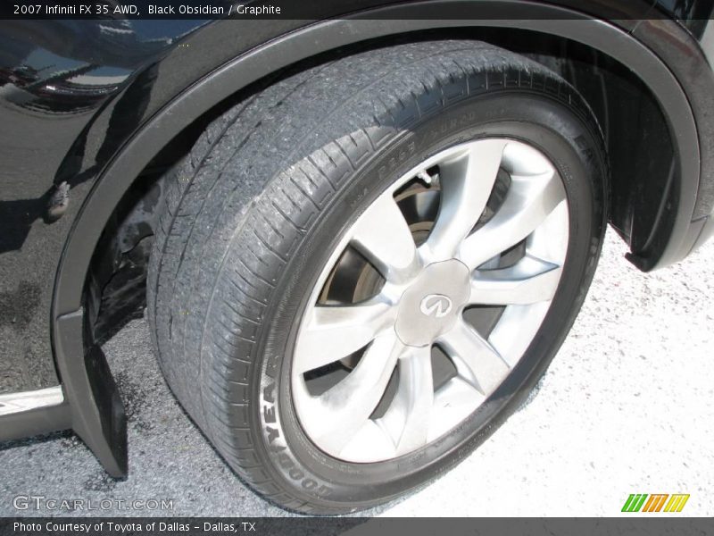 Black Obsidian / Graphite 2007 Infiniti FX 35 AWD