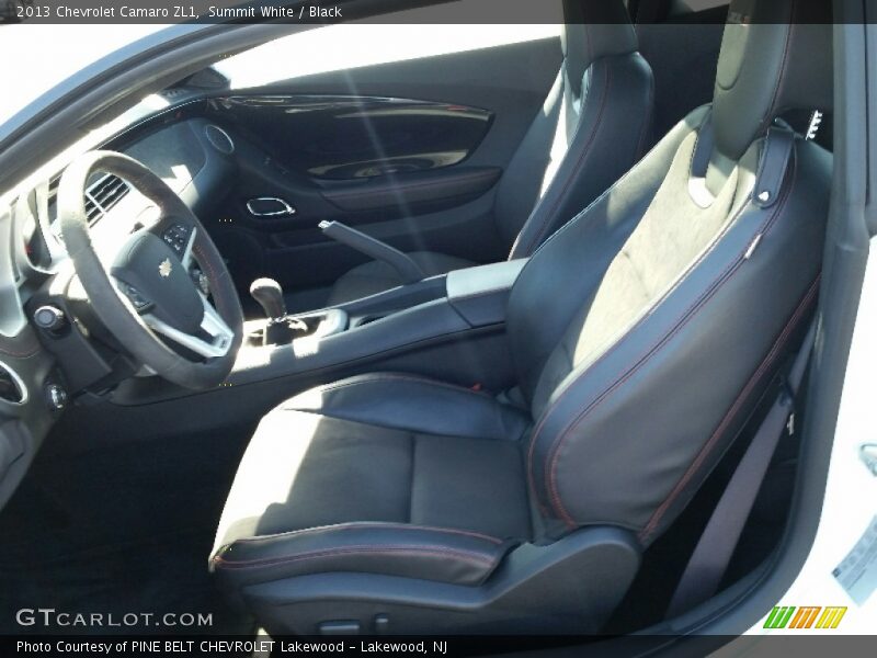 Summit White / Black 2013 Chevrolet Camaro ZL1