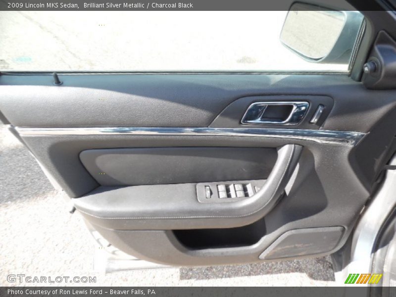 Brilliant Silver Metallic / Charcoal Black 2009 Lincoln MKS Sedan