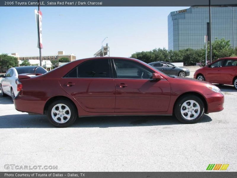 Salsa Red Pearl / Dark Charcoal 2006 Toyota Camry LE