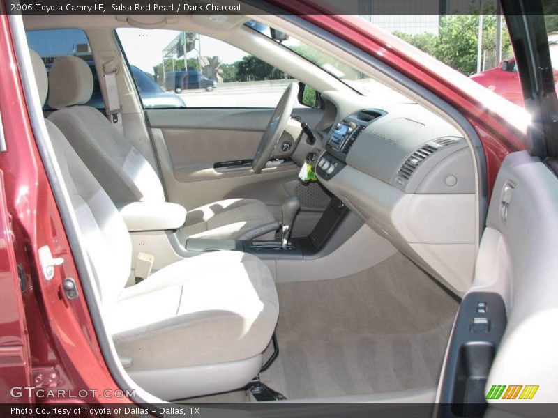 Salsa Red Pearl / Dark Charcoal 2006 Toyota Camry LE