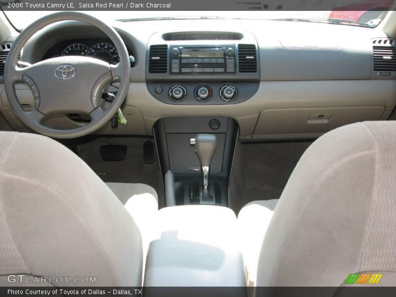 Salsa Red Pearl / Dark Charcoal 2006 Toyota Camry LE
