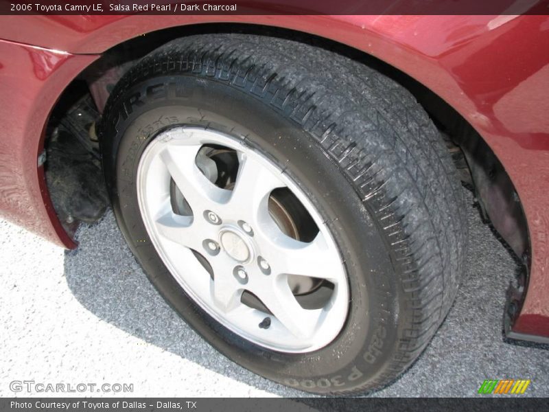 Salsa Red Pearl / Dark Charcoal 2006 Toyota Camry LE