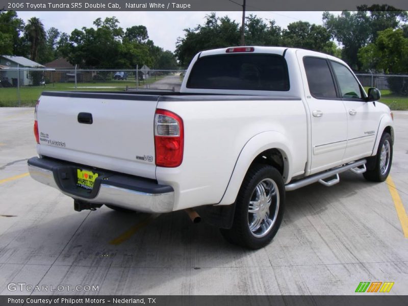 Natural White / Taupe 2006 Toyota Tundra SR5 Double Cab