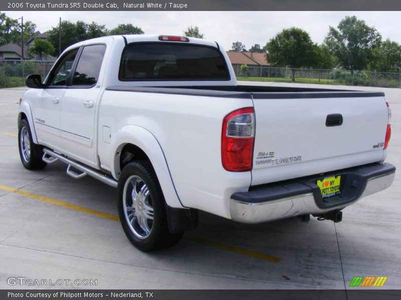 Natural White / Taupe 2006 Toyota Tundra SR5 Double Cab