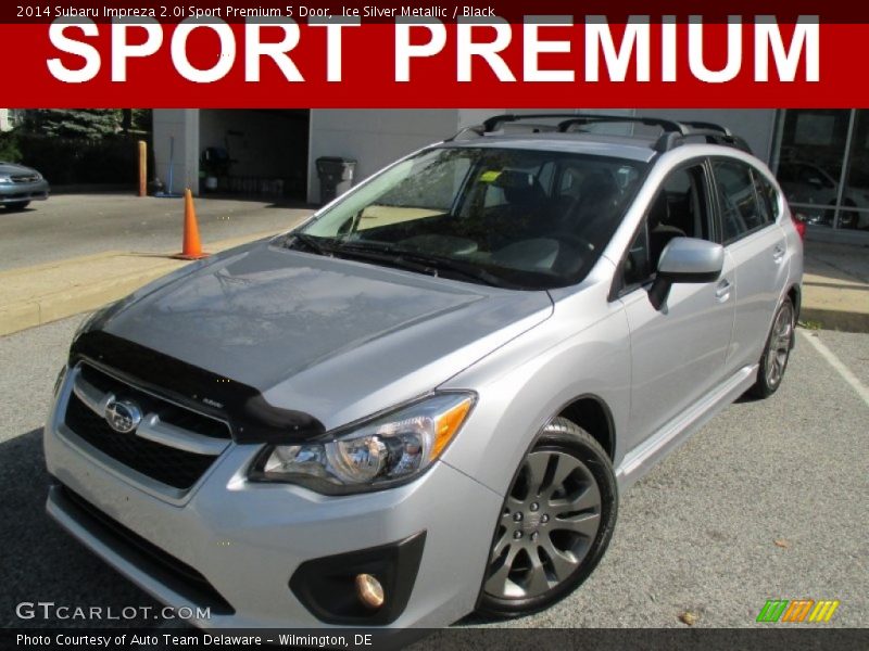 Ice Silver Metallic / Black 2014 Subaru Impreza 2.0i Sport Premium 5 Door