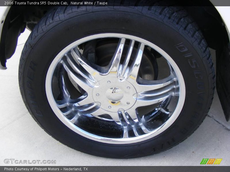 Natural White / Taupe 2006 Toyota Tundra SR5 Double Cab