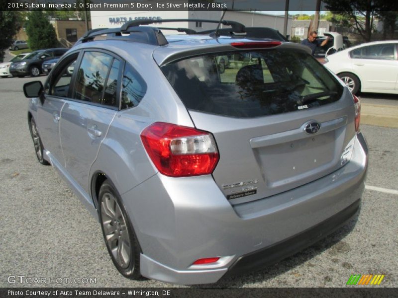 Ice Silver Metallic / Black 2014 Subaru Impreza 2.0i Sport Premium 5 Door