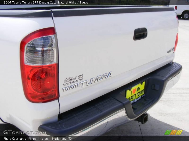 Natural White / Taupe 2006 Toyota Tundra SR5 Double Cab