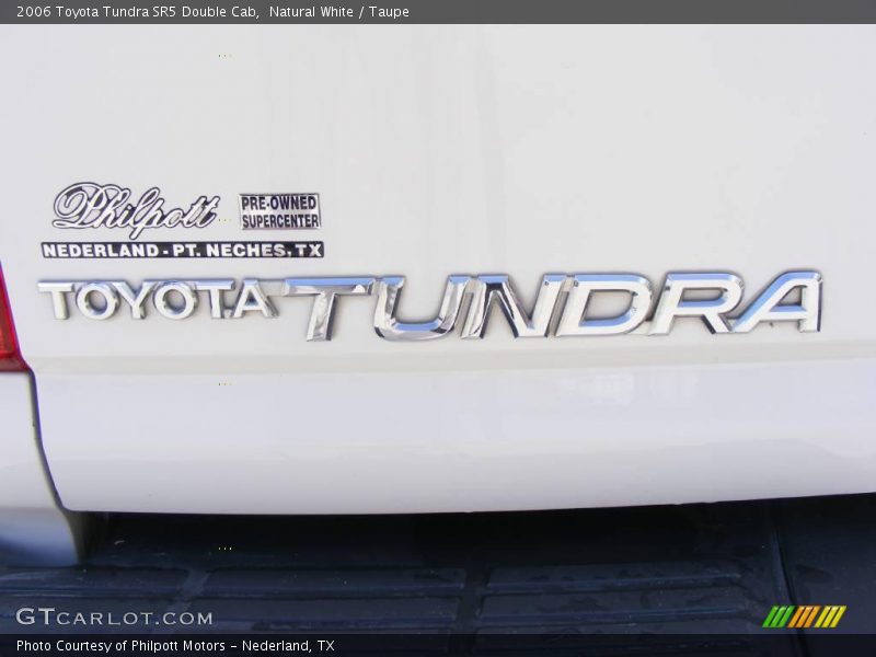 Natural White / Taupe 2006 Toyota Tundra SR5 Double Cab
