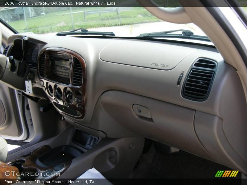 Natural White / Taupe 2006 Toyota Tundra SR5 Double Cab