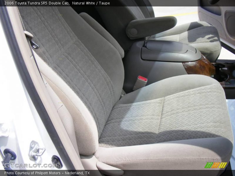 Natural White / Taupe 2006 Toyota Tundra SR5 Double Cab