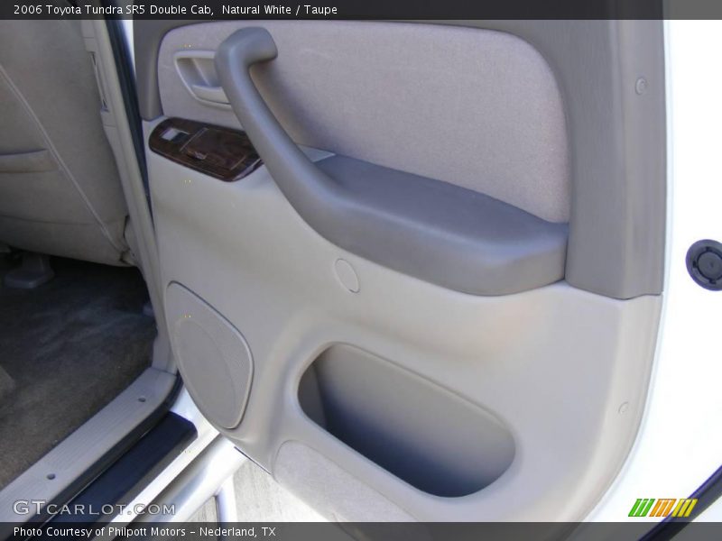 Natural White / Taupe 2006 Toyota Tundra SR5 Double Cab