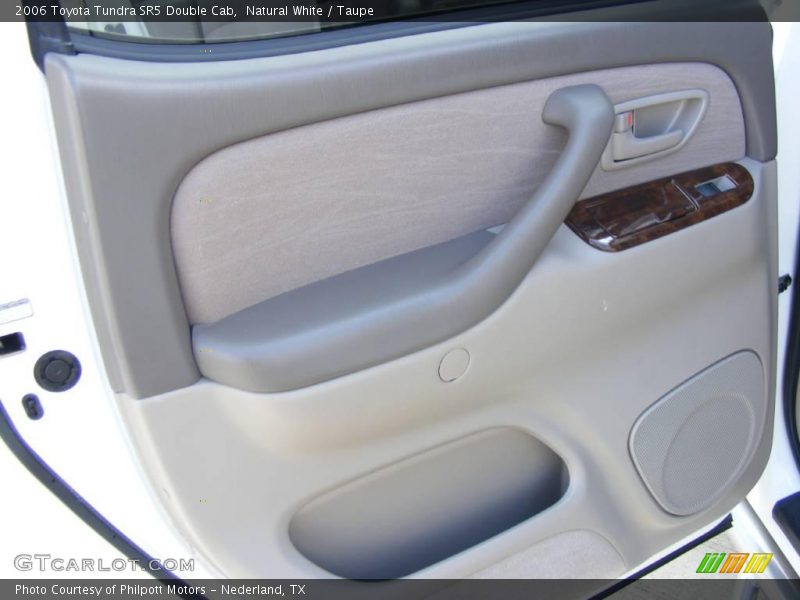 Natural White / Taupe 2006 Toyota Tundra SR5 Double Cab
