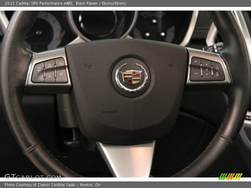 Black Raven / Ebony/Ebony 2012 Cadillac SRX Performance AWD