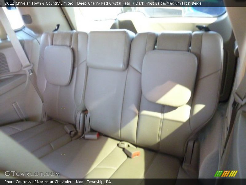 Deep Cherry Red Crystal Pearl / Dark Frost Beige/Medium Frost Beige 2012 Chrysler Town & Country Limited