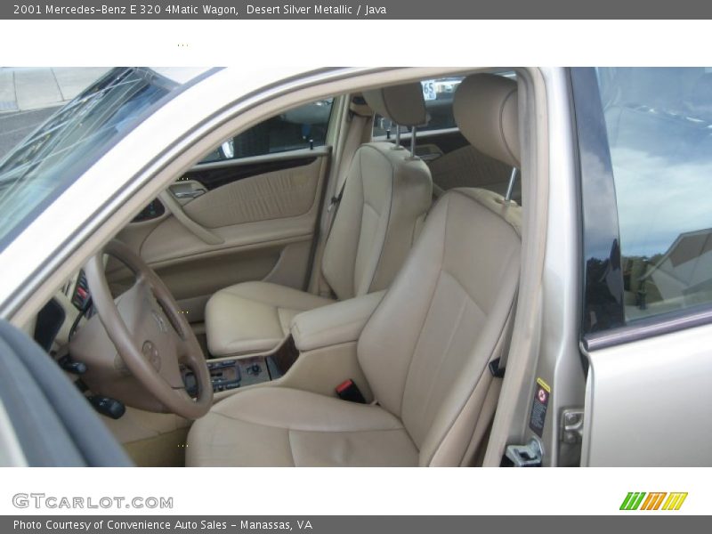 Desert Silver Metallic / Java 2001 Mercedes-Benz E 320 4Matic Wagon