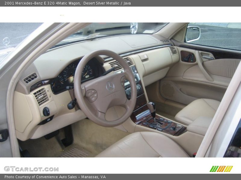  2001 E 320 4Matic Wagon Java Interior