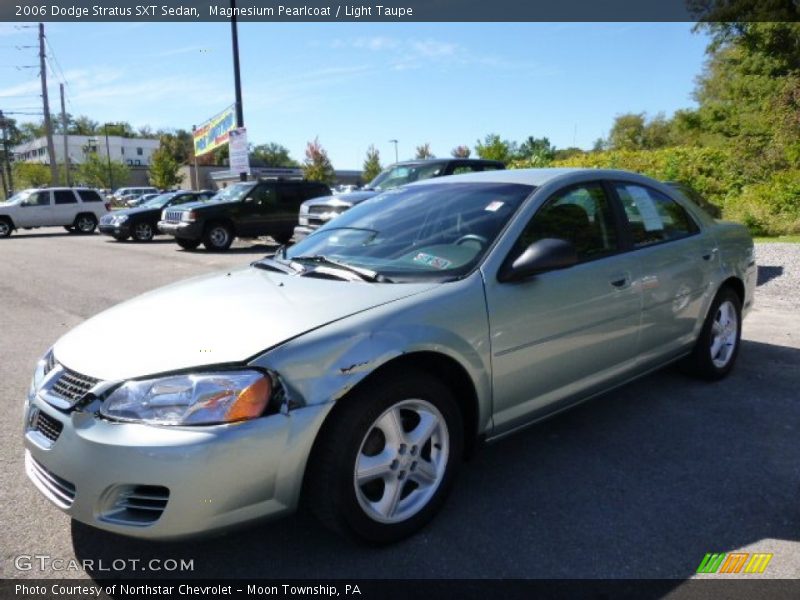 Magnesium Pearlcoat / Light Taupe 2006 Dodge Stratus SXT Sedan