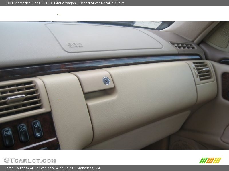 Desert Silver Metallic / Java 2001 Mercedes-Benz E 320 4Matic Wagon