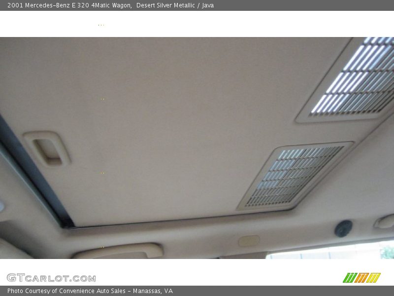 Desert Silver Metallic / Java 2001 Mercedes-Benz E 320 4Matic Wagon