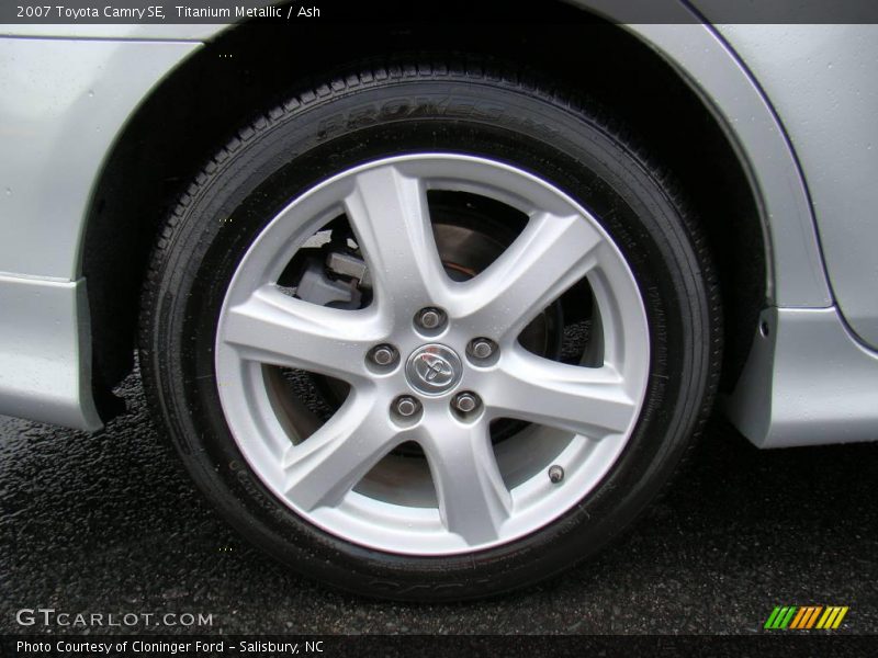 Titanium Metallic / Ash 2007 Toyota Camry SE