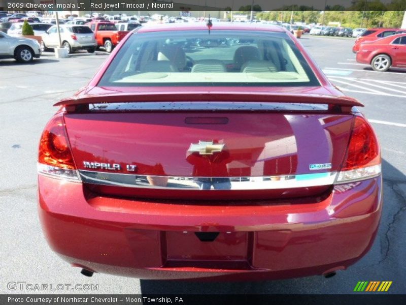 Red Jewel Tintcoat / Neutral 2009 Chevrolet Impala LT