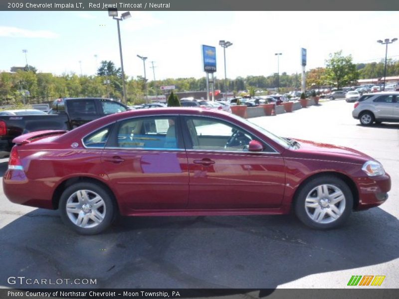 Red Jewel Tintcoat / Neutral 2009 Chevrolet Impala LT