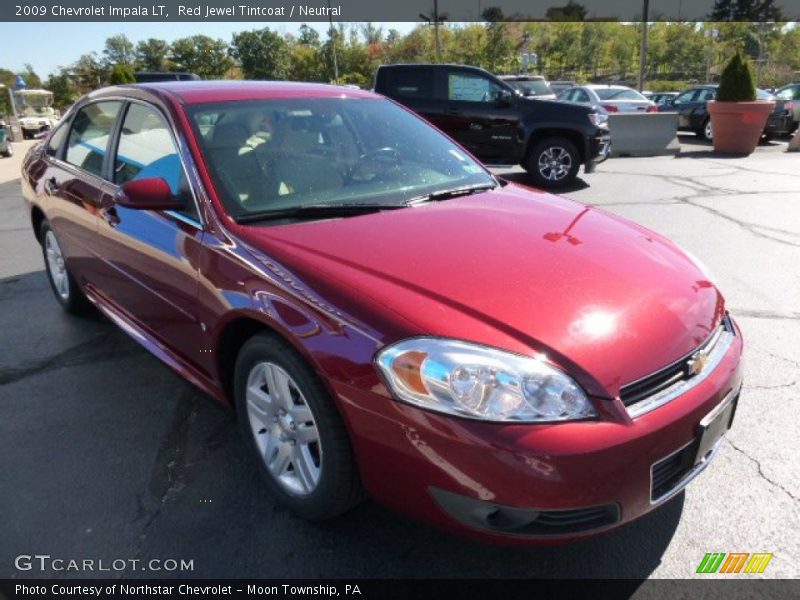Red Jewel Tintcoat / Neutral 2009 Chevrolet Impala LT