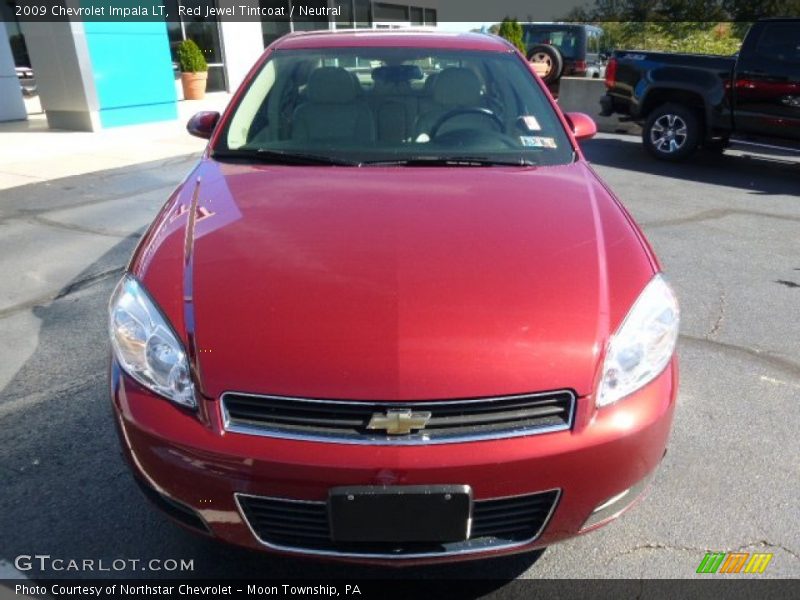 Red Jewel Tintcoat / Neutral 2009 Chevrolet Impala LT