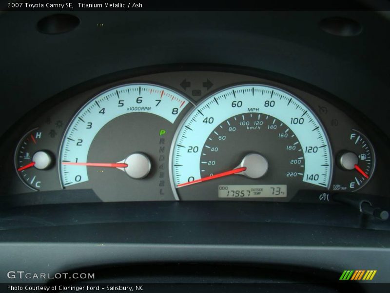 Titanium Metallic / Ash 2007 Toyota Camry SE