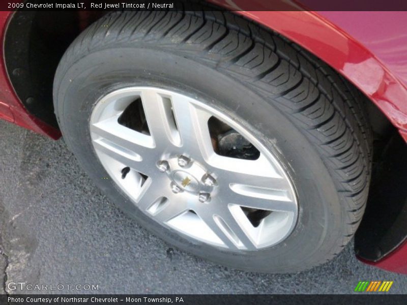 Red Jewel Tintcoat / Neutral 2009 Chevrolet Impala LT