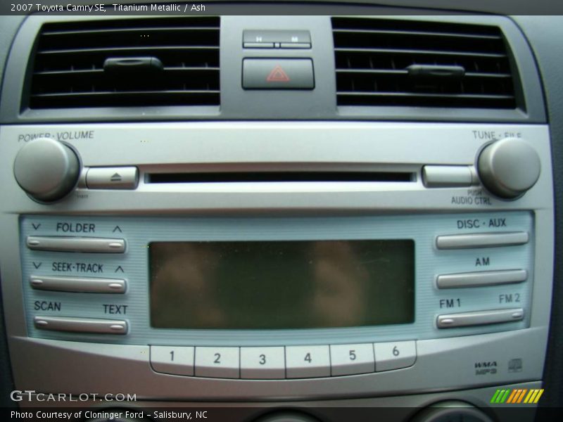 Titanium Metallic / Ash 2007 Toyota Camry SE
