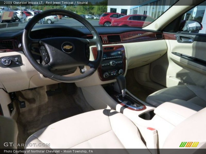 Red Jewel Tintcoat / Neutral 2009 Chevrolet Impala LT