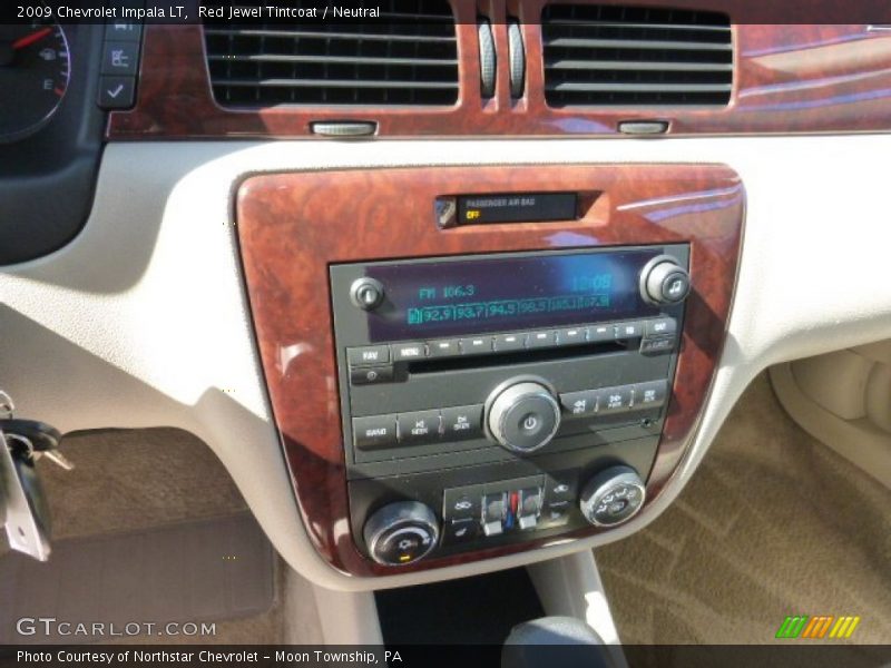 Red Jewel Tintcoat / Neutral 2009 Chevrolet Impala LT