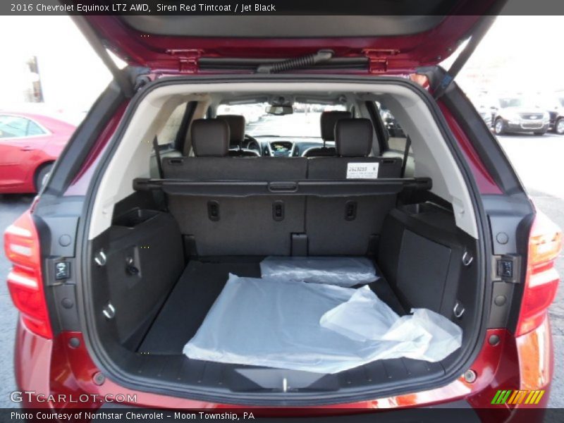 Siren Red Tintcoat / Jet Black 2016 Chevrolet Equinox LTZ AWD