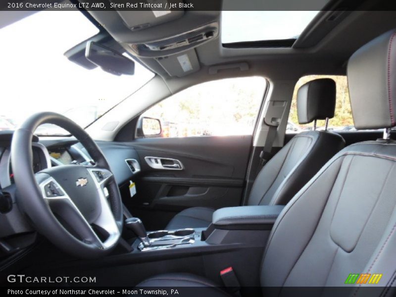 Siren Red Tintcoat / Jet Black 2016 Chevrolet Equinox LTZ AWD