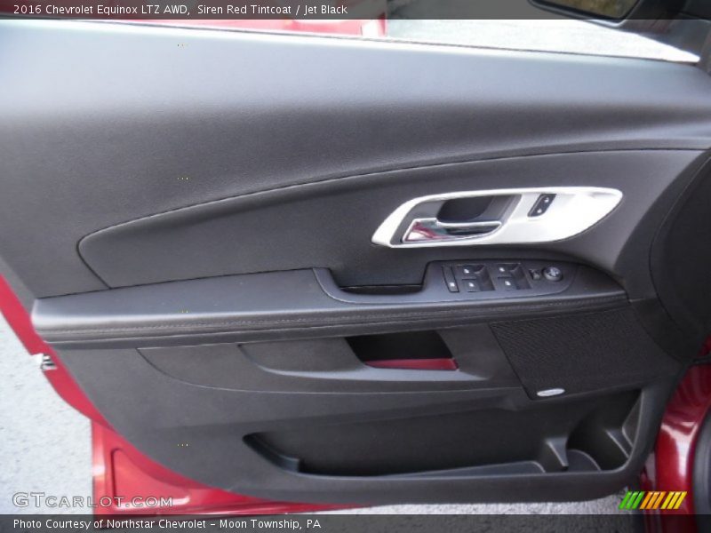Siren Red Tintcoat / Jet Black 2016 Chevrolet Equinox LTZ AWD