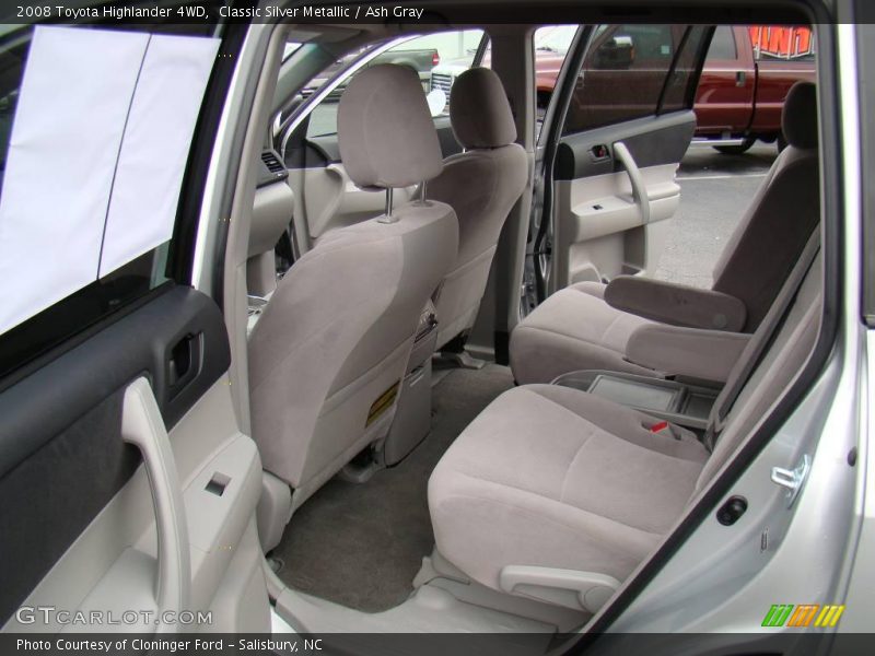 Classic Silver Metallic / Ash Gray 2008 Toyota Highlander 4WD