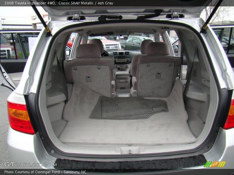 Classic Silver Metallic / Ash Gray 2008 Toyota Highlander 4WD