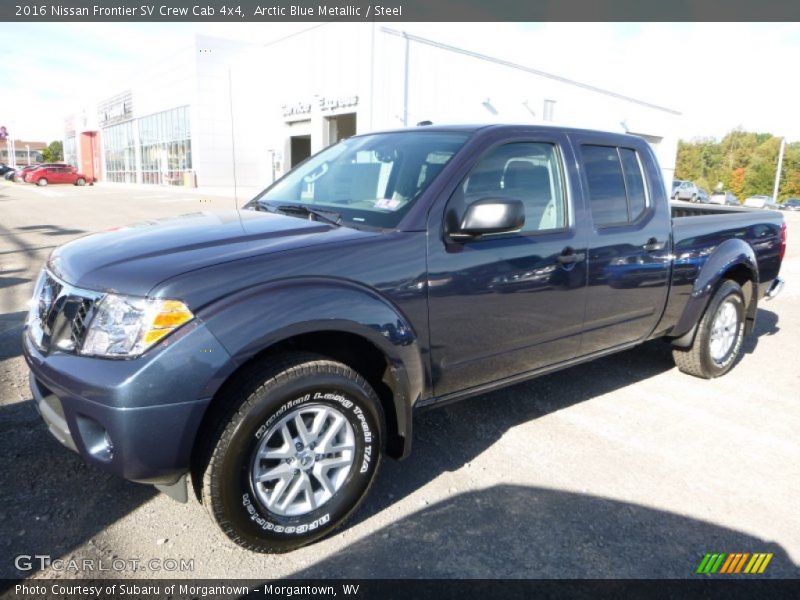 Front 3/4 View of 2016 Frontier SV Crew Cab 4x4