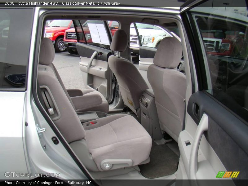 Classic Silver Metallic / Ash Gray 2008 Toyota Highlander 4WD