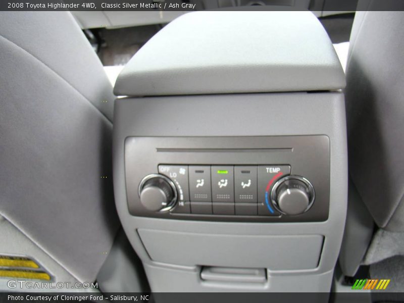 Classic Silver Metallic / Ash Gray 2008 Toyota Highlander 4WD