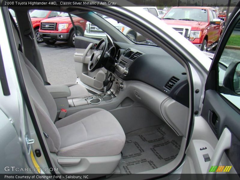 Classic Silver Metallic / Ash Gray 2008 Toyota Highlander 4WD