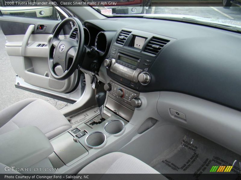 Classic Silver Metallic / Ash Gray 2008 Toyota Highlander 4WD