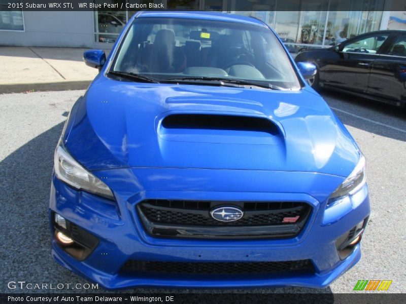 WR Blue Pearl / Carbon Black 2015 Subaru WRX STI