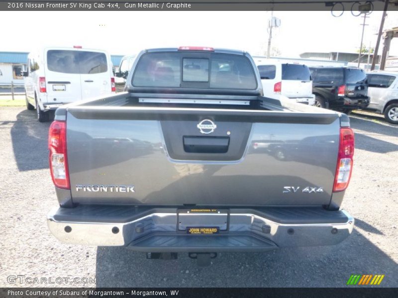 Gun Metallic / Graphite 2016 Nissan Frontier SV King Cab 4x4